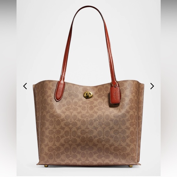 Coach Handbags - Coach Willow Canvas Tote Bag